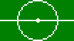 Centre circle radius of 8m (10 yards)